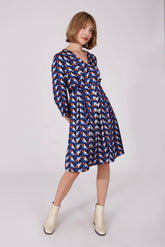 Short Mercury UFO Blue Dress